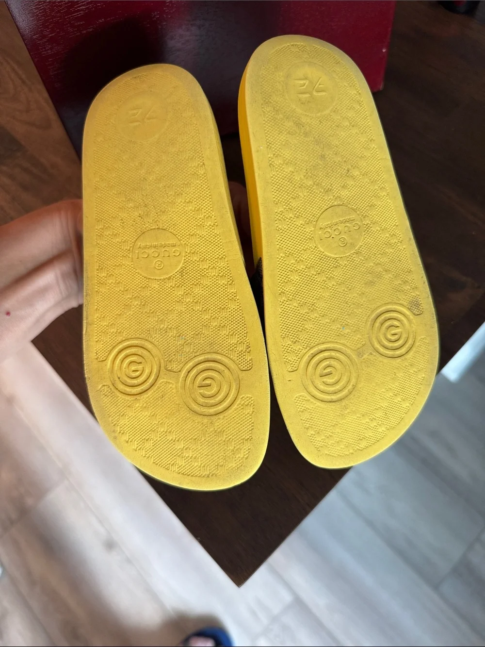 Gucci kids slide